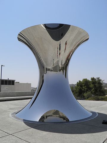 TWUP Jerusalem 190810 1 by Anish Kapoor, photo by Oren Rozen Licensed under Creative Commons Attribution-Share Alike 3.0 via Wikimedia Commons