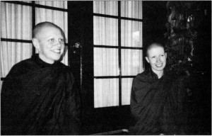 Sister Siripanna (left) and Sister Thaniya